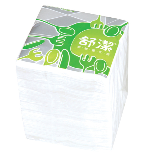 舒潔餐巾紙(白)-150張