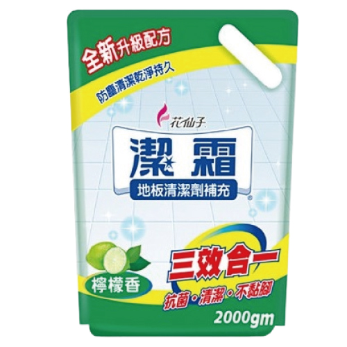 潔霜地板清潔劑補充包(檸檬香2000)
