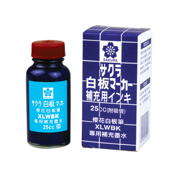 櫻花白板筆補充液WBKRI/25cc(藍)