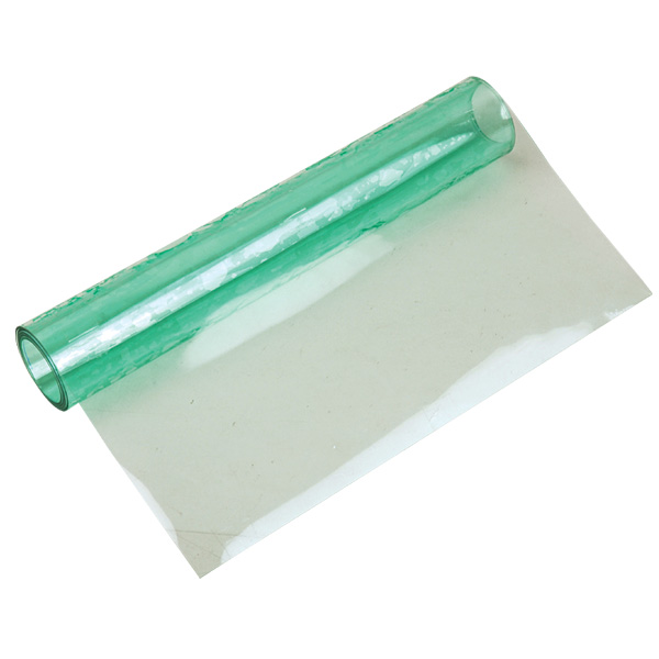 PVC軟質透明帶綠桌墊