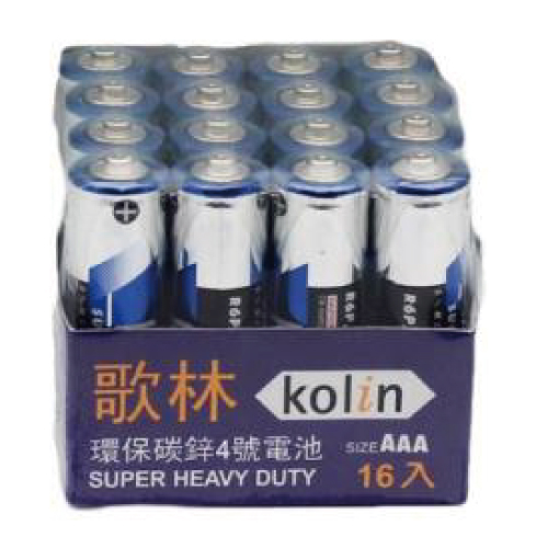 歌林4號電池(16入/組) KB-KUC316A