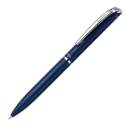 Pentel  ENERGEL ES極速霧面0.5mm鋼珠筆(深藍)