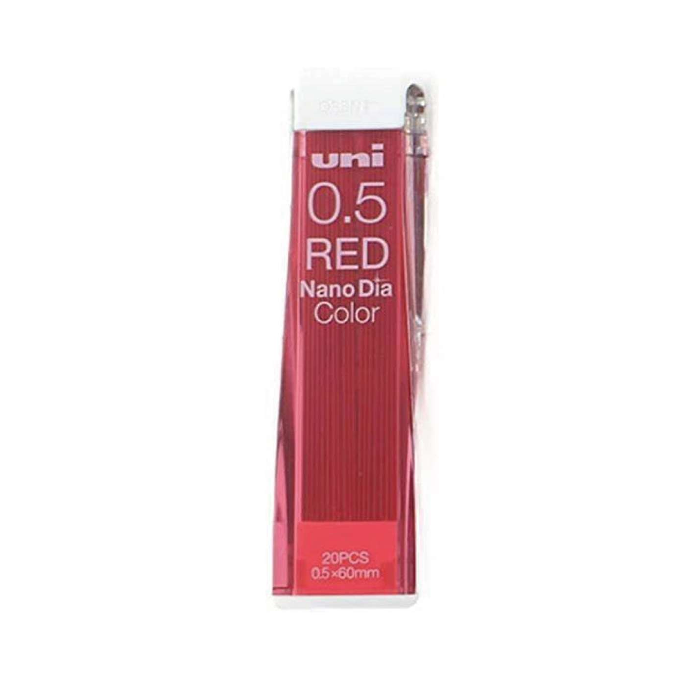 /三菱Nano Dia0.5mm彩色自動鉛筆芯(紅)