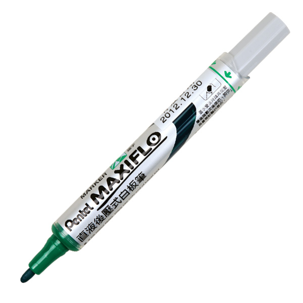 PENTEL細字後壓式白板筆-MWL5S-D(綠)